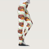 Leggings dinde ivre bon thanksgiving (Droite)