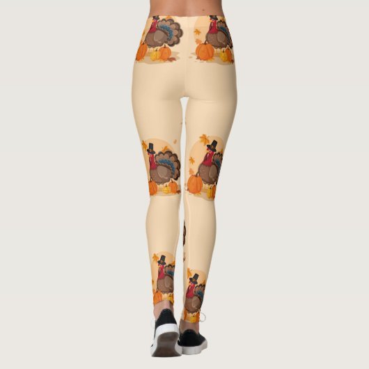 Leggings dinde pèlerine (Dos)