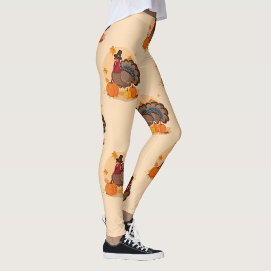Leggings dinde pèlerine (Droite)