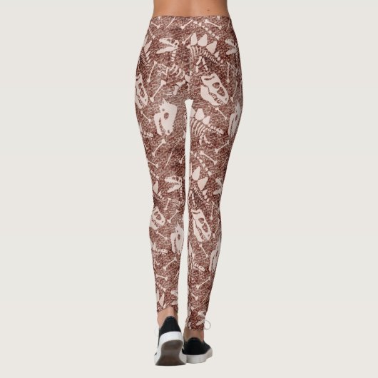 Leggings Dino Dig brown (Dos)