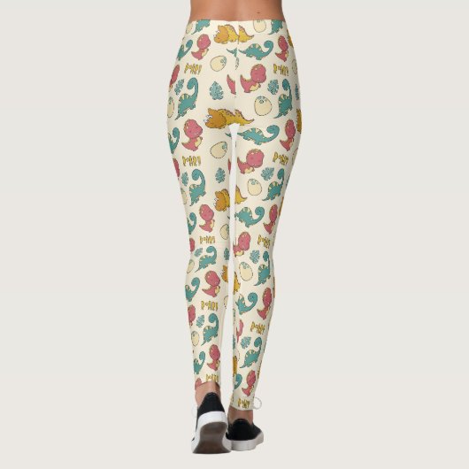 Leggings Dinosaure (Dos)