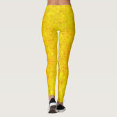 Leggings Dinosaure d'or caché (Dos)