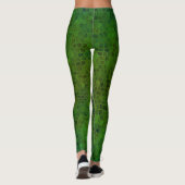 Leggings Dinosaure Vert Caché (Dos)