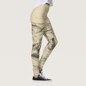 Leggings Dinosaures classiques (Droite)