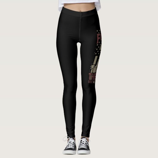 Leggings Dirigez-Moi, Suivez-Moi (Devant)