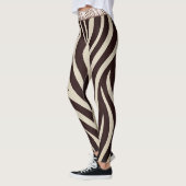 LEGGINGS "DIRTY ZEBRA" - LES LÉGUMES ACTIVEWEAR (Gauche)