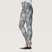 Leggings Disco Dots Argent (Gauche)