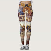 Leggings Disputation du Saint Sacrement par Raphael (Devant)