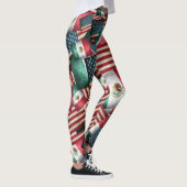 Leggings Distants mexicains/américains - États-Unis et Mexi (Droite)