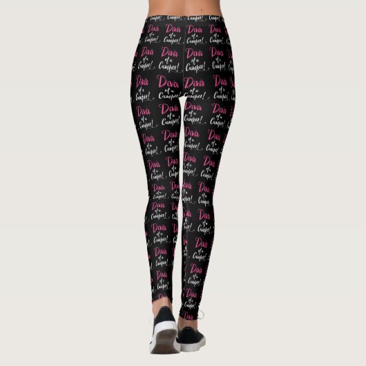 Leggings "Diva d'un campeur !" (Dos)