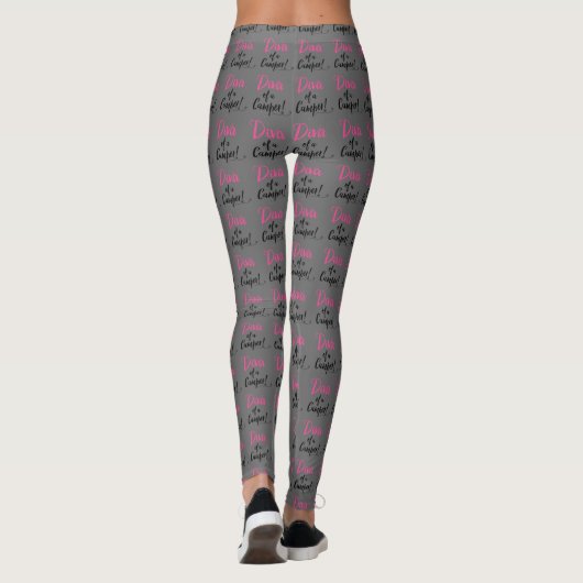 Leggings "Diva d'un campeur !" (Dos)
