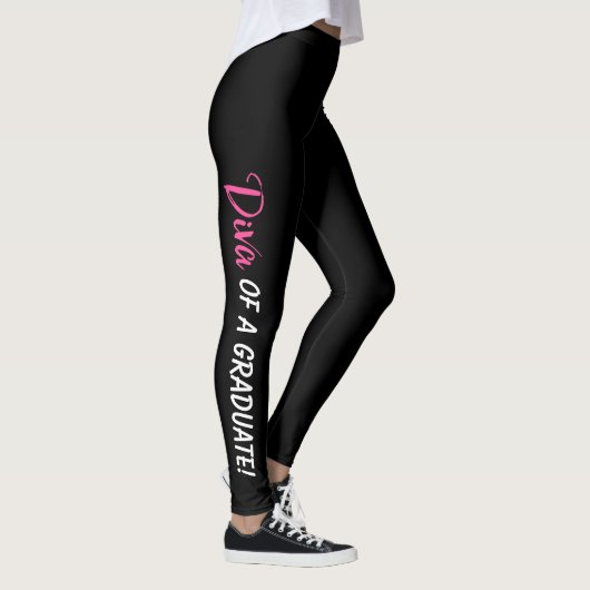 Leggings "Diva d'un diplômé !" (Droite)