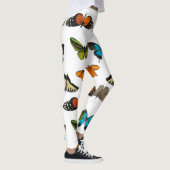 Leggings Diverses couleurs de papillons et papillons design (Droite)