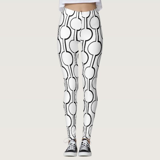 Leggings Diviser les cercles (Devant)