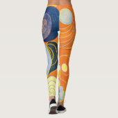 Leggings Dix plus grandes, no 3, Jeunesse | Hilma af Klint (Dos)