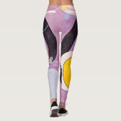 Leggings Dix Plus Grandes, No 6, Adultes | Hilma af Klint | (Dos)
