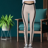 Leggings DIY Animal Pet Lover Cat Mom Classic Black Stripes