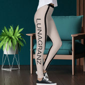 Leggings DIY Animal Pet Lover Cat Mom Classic Black Stripes