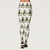 Leggings Doberman avec œufs de Pâques (Dos)