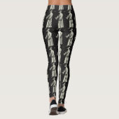 Leggings Docteur médico Bird Beak de peste de Della Peste (Dos)