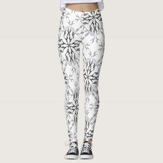 Leggings Dogrands noirs et blancs