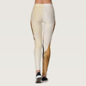 Leggings Dogue de Bordeaux Peinture - Cute Original Chien A (Dos)