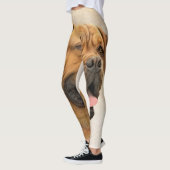 Leggings Dogue de Bordeaux Peinture - Cute Original Chien A (Gauche)
