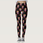 Leggings Doigts rouges Panda Shy (Devant)
