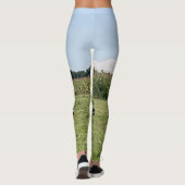 Leggings d'oiseaux de grue (Dos)