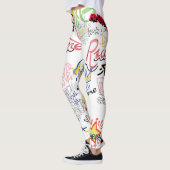 Leggings Dolce Gabbana Nouvelle saison Design de typographi (Gauche)