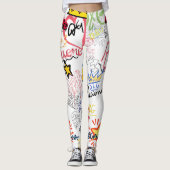 Leggings Dolce Gabbana Nouvelle saison Design de typographi (Devant)