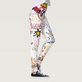 Leggings Dolce Gabbana Nouvelle saison Design de typographi (Droite)