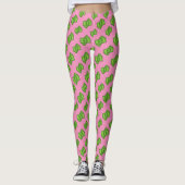 Leggings Dollar de l'argent du dessin (Devant)