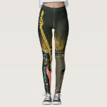 Leggings Don de guitare acoustique<br><div class="desc">Cette oeuvre de guitare vintage est adaptée aux joueurs de guitare qui aiment jouer de la guitare. elle peut être offerte en cadeau à un petit ami, une petite amie, ou un papa pour un anniversaire, une fête des pères ou une Saint-Valentin. Le design rétro dispose de cool vintage Acoustique...</div>