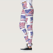 Leggings Donald Trump à la présidence Trump 2020 (Gauche)
