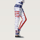Leggings Donald Trump - RAYURE 45 (Droite)