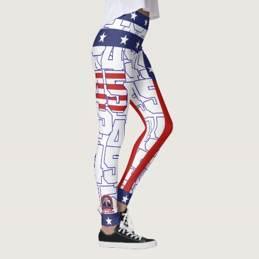 Leggings Donald Trump - RAYURE 45 (Droite)