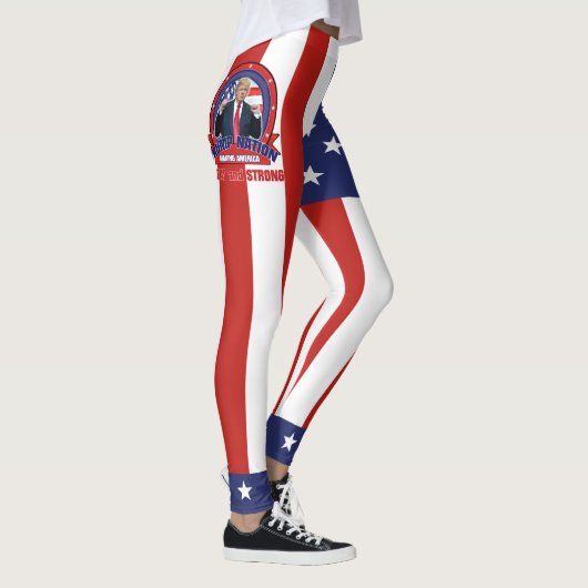 Leggings Donald Trump - RENDANT L'AMÉRIQUE GRANDE et FORTE (Droite)