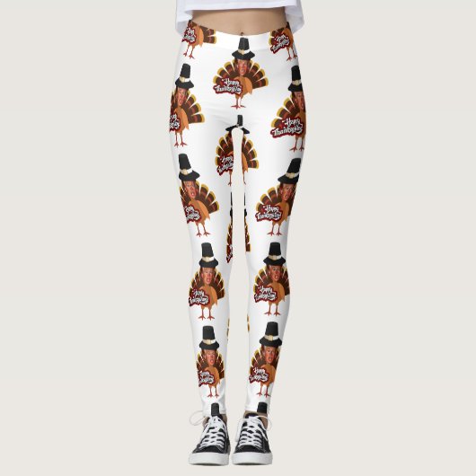 Leggings donald trump thanksgiving turkey (Devant)