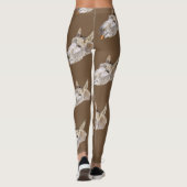 Leggings Donkey appelé Carottes, Brown (Dos)