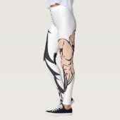 Leggings Donnez- un coup de piedle fille (Gauche)