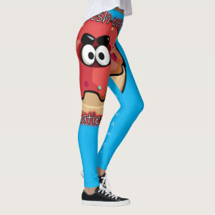 Leggings Donut en colère : Frais par patience
