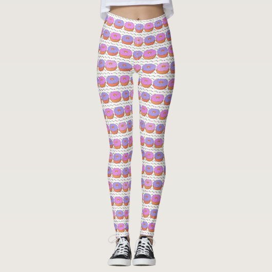 Leggings Donut Pattern (Voorkant)
