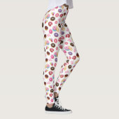 Leggings Donuts et Coeurs colorés et savoureux (Droite)