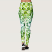 Leggings Doodle Art Abstrait (Dos)