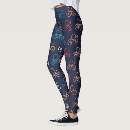 Leggings Doodle Bicycle (Gauche)