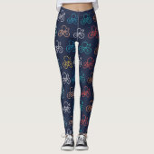Leggings Doodle Bicycle (Devant)