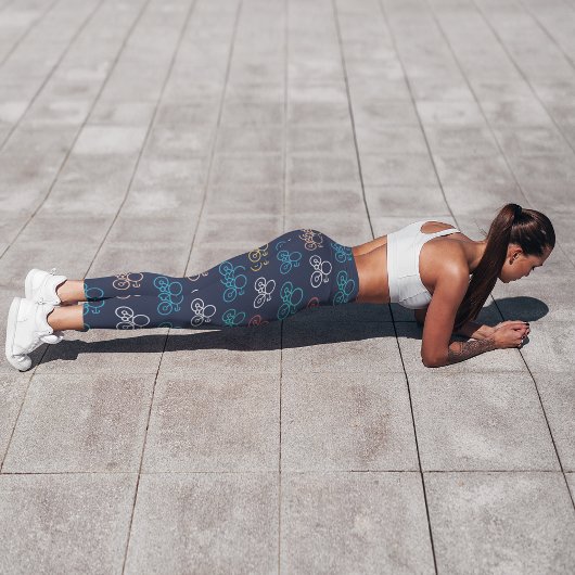 Leggings Doodle Bicycle