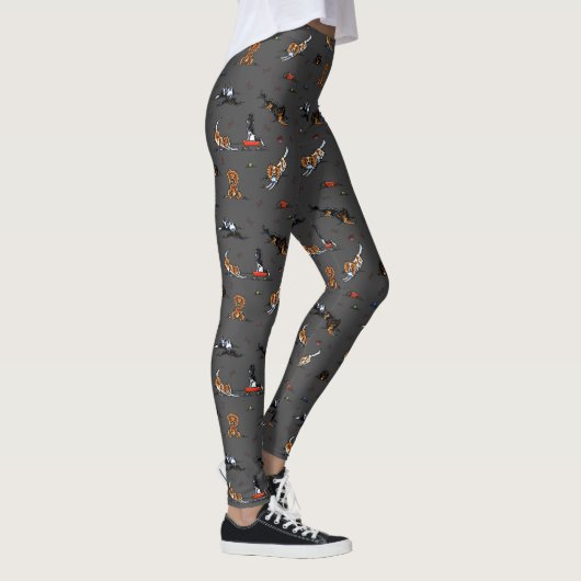 Leggings Doodle Cavalier King Charles Spaniels CKCS (Droite)