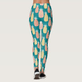 Leggings Doodle d'ananas Motif 2 (Dos)